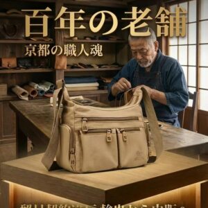 職人技が光るキャンバスバッグ